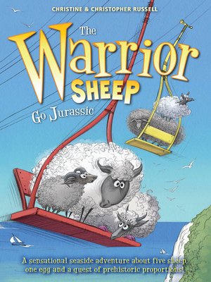 cover image of The Warrior Sheep Go Jurassic